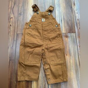 Carhartt Kids Tan Overalls